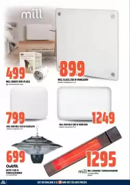 Obs Bygg kundeavis Side 2: Mill invisible 250 w panelovn €799,00, Mill invisible 600 w panelovn €1.249,00