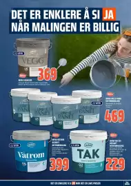 Obs Bygg kundeavis Side 5: Infra våtrom 05/matt €399,00, Infra takmaling €229,00