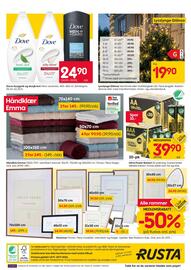 Rusta kundeavis uke 38 Side 16: Lysslynge Glänsa, Dove dusjgelé og dusjkrem €24,90
