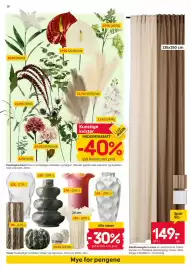 Rusta kundeavis uke 38 Side 10: Kunstige kvister, Medlemspris €9,90, Vaser €49,90