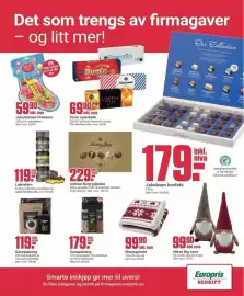 Europris kundeavis uke 38 Side 13: Lakristårn €119,00, Gavepakning €119,00