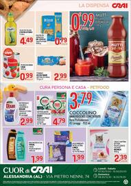 Volantino Crai settimana 37 Pagina 4: Pasta di semola De Cecco €0,79, Assorbenti Seta Ultra Lines €1,99
