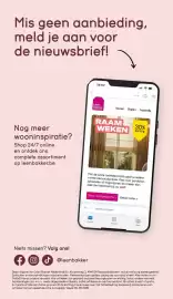 Leen Bakker folder Pagina 18: Raamdecoratie