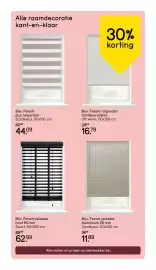 Leen Bakker folder Pagina 2: Fenstr jaloezie aluminium €11,89, Fenstr jaloezie €62,99