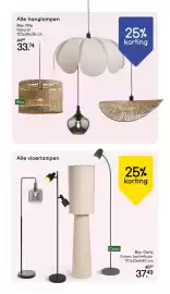 Leen Bakker folder Pagina 4: Alle hanglampen €33,74, Carlo €37,49