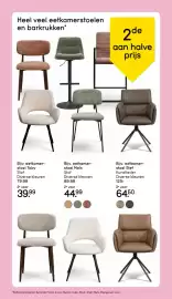 Leen Bakker folder Pagina 6: Eetkamerstoel Toby €39,99