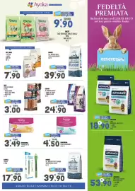 Volantino Ayoka Pagina 3: INODORINA €3,49, CAT CHOW €7,90