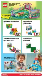 Kruidvat folder week 38 Pagina 22: Blauwe politiemotor €8,99, Groene bouwplaats €10,99