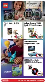 Kruidvat folder week 38 Pagina 29: Animal Crossing Dagje Vrij met Timmy €55,99, Betoverde vliegende ford anglia €74,99
