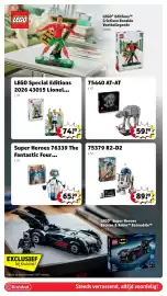 Kruidvat folder week 38 Pagina 30: Super Heroes 76339 The Fantastic Four... €65,99, 75440 at-at €59,99