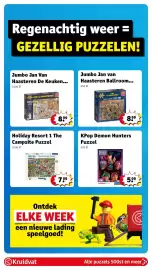 Kruidvat folder week 38 Pagina 32: Jan van Haasteren Ballroom €8,99, Holiday Resort 1 The Campsite Puzzel €7,99