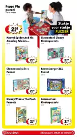 Kruidvat folder week 38 Pagina 33: Ravensburger XXL Puzzel €5,99, Clementoni Disney Kinderpuzzels €2,99