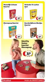 Kruidvat folder week 38 Pagina 36: Boerderijdieren weetjes kwartet €3,99, Verboden te lachen spel €6,99