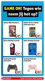 Kruidvat folder week 38 Pagina 42: Gaming nintendo controller €15,99, Gaming nintendo controller €15,99