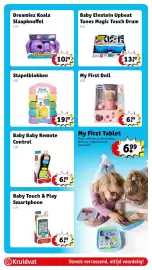 Kruidvat folder week 38 Pagina 8: My First Doll €6,99, Stapelblokken €19,99