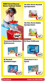 Kruidvat folder week 38 Pagina 9: Clementoni 4-in-1 puzzel €2,99, The Dino Movie Rubble Speelgoedauto €3,99