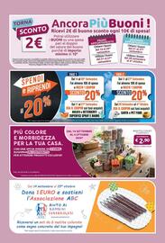 Volantino PiùMe Pagina 28: Barattoli con set 3 canovacci €2,90