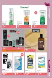 Volantino PiùMe Pagina 11: Himalaya Detergente viso esfoliante €3,39, Gillette Rasoio blue 3 sensitive €4,49