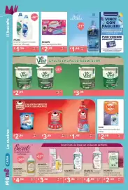 Volantino PiùMe Pagina 20: Felce Azzurra Classico €1,69, Sole cura lavatrice liquido 3in1 €2,98