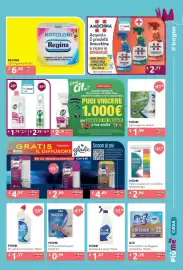 Volantino PiùMe Pagina 21: Piùme Wc tavolletta 5 azioni €0,99, Panni multiuso Piùme €2,96