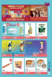 Volantino PiùMe Pagina 25: Clean 360 Sgrassatore €2,58, Piùme carta forno €1,38