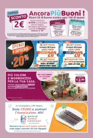 Volantino PiùMe Pagina 28: Barattoli con set 3 canovacci €2,90