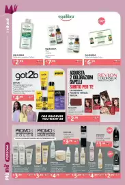 Volantino PiùMe Pagina 4: Revlon Color silk colorazione capelli €2,99, Equilibra Shampoo assortito €2,99