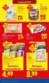 Volantino Lidl settimana 38 Pagina 13: Choco Nussa Crema spalmabile alla nocciola XXL €3,99
