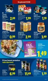 Volantino Lidl settimana 38 Pagina 23: LATTERIA Mozzarella high protein €2,49, Combino Spaghetti Konjac €1,49