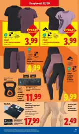 Volantino Lidl settimana 38 Pagina 25: CRIVIT T-shirt sportiva da donna €3,99, CRIVIT T-shirt sportiva da uomo €3,99