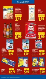 Volantino Lidl settimana 38 Pagina 41: SWIFFER Wet Blu Edition €12,79, OMINO BIANCO Additivo totale in polvere 100 Più €2,99