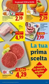 Volantino Lidl settimana 38 Pagina 9: Panzerotti di pollo con provola e speck €2,29