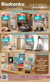 Biedronka gazetka Strona 4: Sofa dla psa Ruby King €94,90, DREAME Odkurzacz pionowy Z20 AquaCycle mopujący, czamy €1.039,00