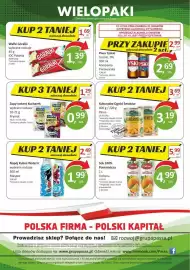 Orzech gazetka Strona 12: Piwo Tyskie Gronie, 0% €2,69, Sok 100% Pomarańcza Fortuna €4,99
