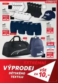 Kaufland leták týden 38 Strana 11: PUMA Batoh/Sportovní taška €299,90