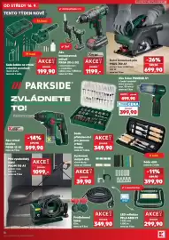 Kaufland leták týden 38 Strana 16: Aku vrtací kladivo PBHA 12 A1 €599,90