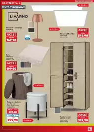 Kaufland leták týden 38 Strana 2: Stropní LED světlo €549,90, Aku stolní LED lampa €169,90