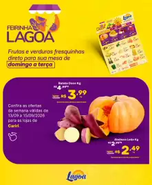 Encarte Super Lagoa Página 1: Melão Pêssego Kg €3,99