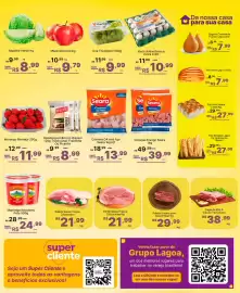Encarte Super Lagoa Página 3: Coração Frango Seara €39,99, Manteiga itacolomy €24,99