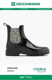 Deichmann gazetka tydzień 38 Strona 3: Kalosze Graceland €119,99