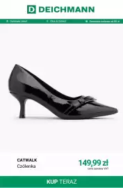 Deichmann gazetka tydzień 38 Strona 4: Czółenka Catwalk €149,99