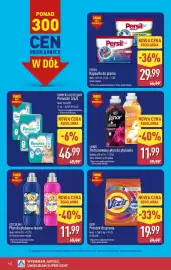 ALDI gazetka tydzień 38 Strona 10: Lenor Perfumowany płyn do płukania €11,99, Vizir Proszek do prania €19,99