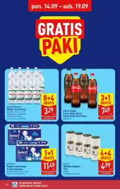 ALDI gazetka tydzień 38 Strona 18: Papier toaletowy 3-warstwowy €11,49, Coca-Cola/ Coca-Cola Zero/ Coca-Cola Zero Zero €7,49
