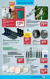 ALDI gazetka tydzień 38 Strona 29: Zestaw noży kuchennych do obierania €19,99, Opaski zaciskowe Workzone €9,99