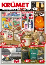 Krümet Sonderposten Prospekt woche 38 Seite 1