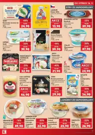 Kaufland leták týden 38 Strana 17: K Gold Edition Grana Padano Dop €59,90, Tany šumavský tavený sýr smetanový €24,90
