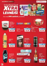Kaufland leták týden 38 Strana 21: Segafredo zrnková káva espresso casa €239,90, Parodontax/ Sensodyne zubní pasta €99,90