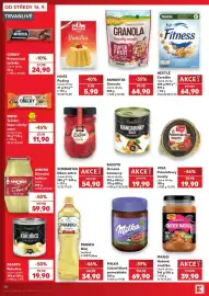 Kaufland leták týden 38 Strana 30: Bassta kukuřice super sweet €19,90, Nestlé Cereálie €64,90