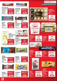 Kaufland leták týden 38 Strana 35: Marienna Oplatka různé druhy €5,90, Figaro čokopiškoty €22,90