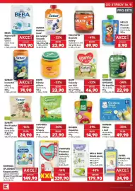 Kaufland leták týden 38 Strana 41: Sunar Bio Křupky/Kroužky €24,90, Hami dětský příkrm různé druhy €23,90